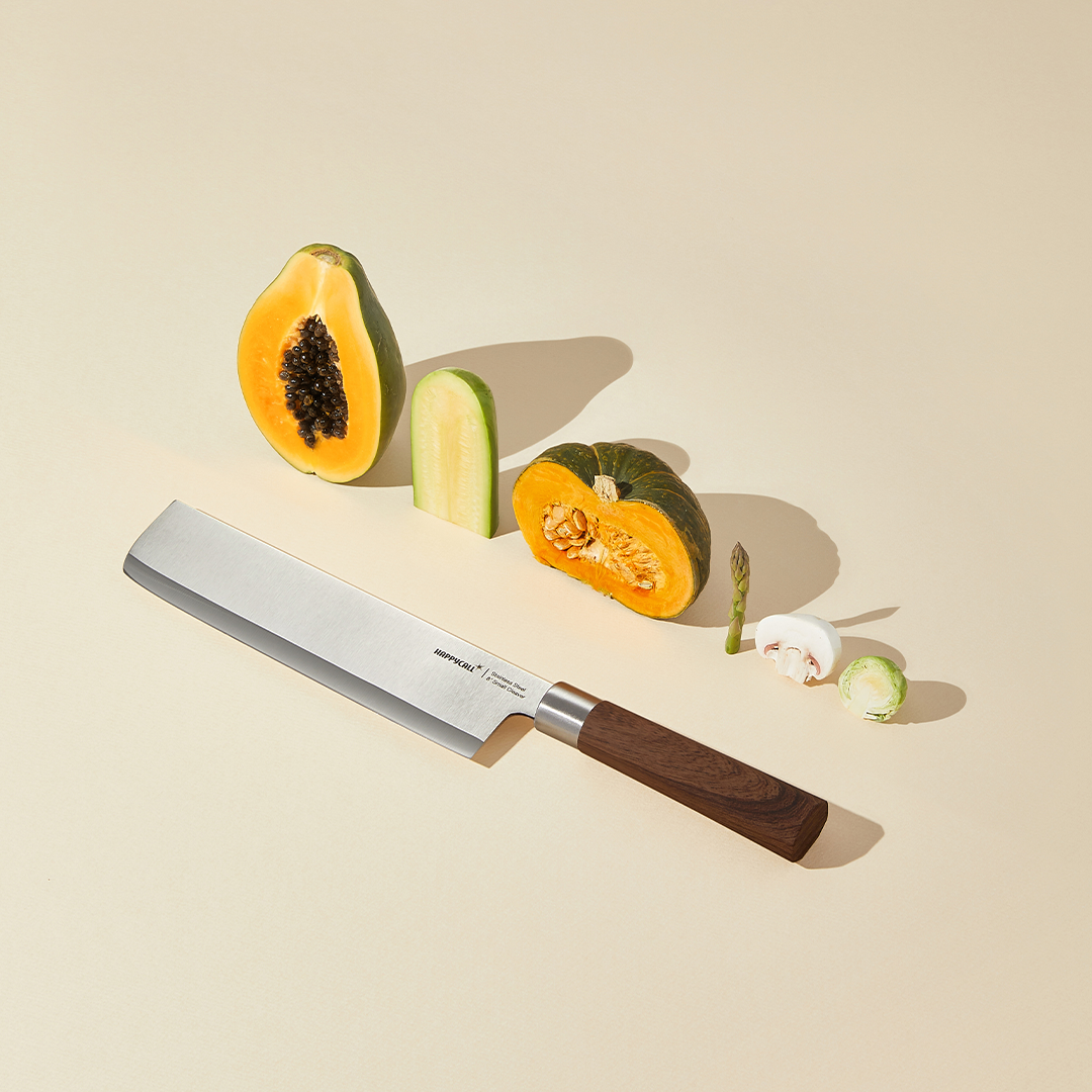Happycall Woodique Scissor and Knife Set