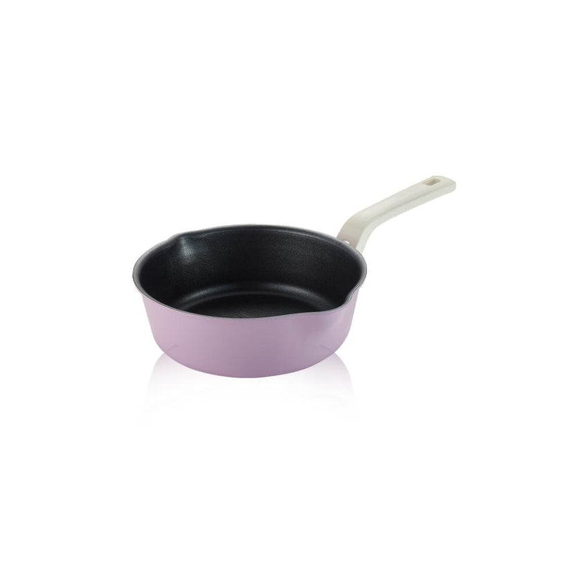 Happycall IH Flex 3-Piece Saucepan Set Black & Lavender