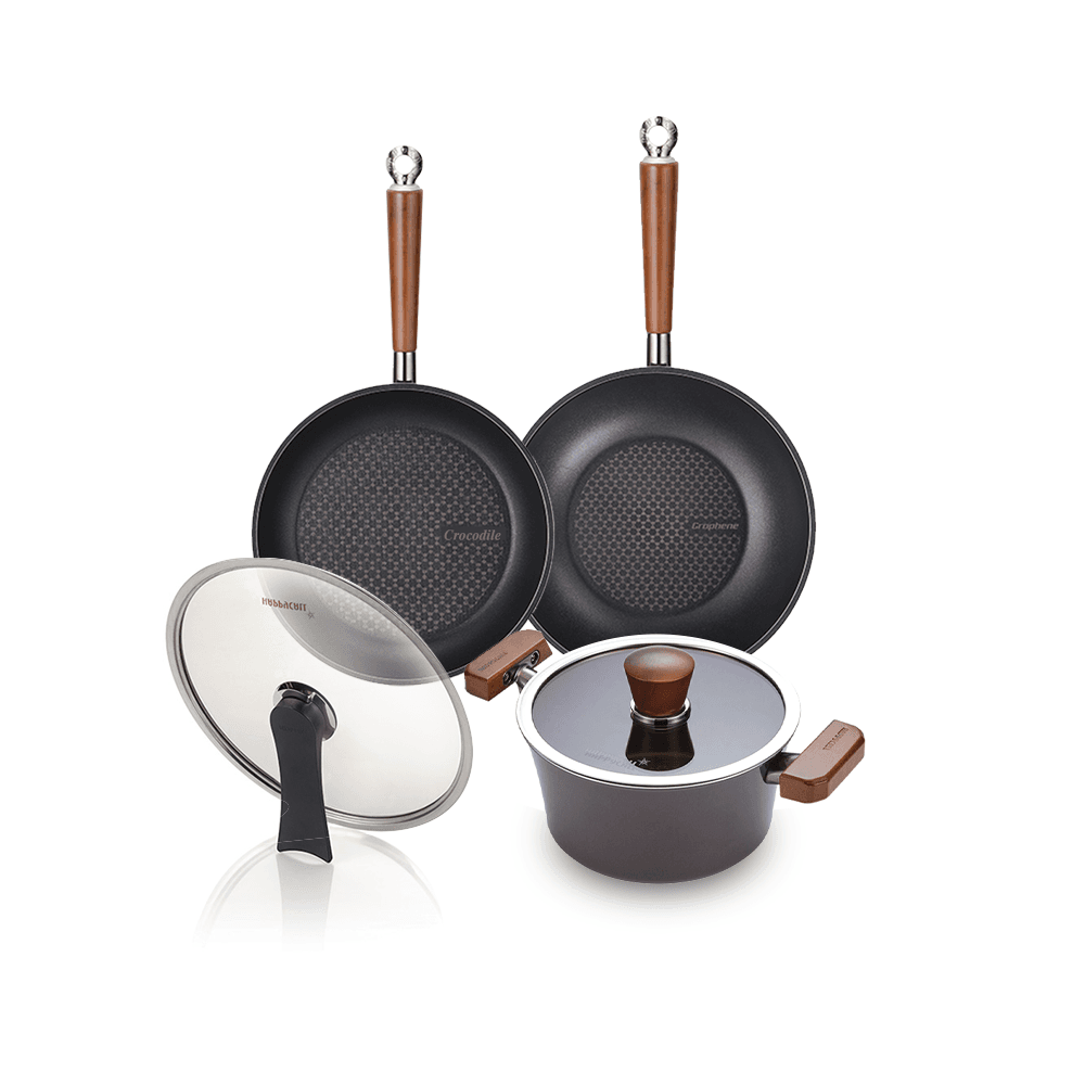 Happycall Crocodile 5-Piece IH Graphene Cookware Set