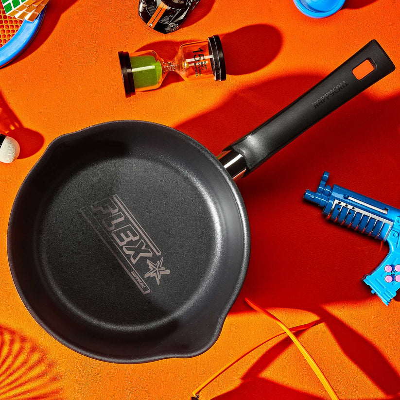 Happycall IH Flex 3-Piece Saucepan Set Black & Lavender