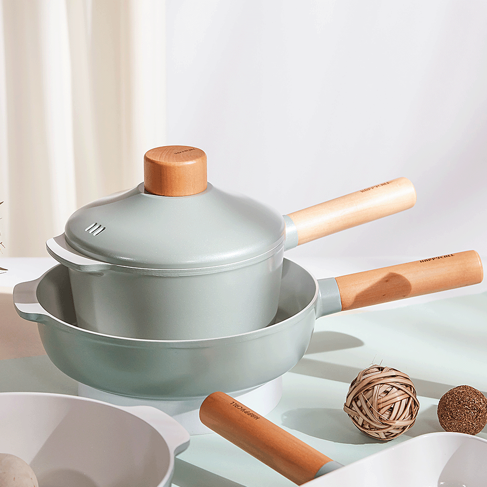 Happycall IH Zium Ceramic Saucepan - 18cm