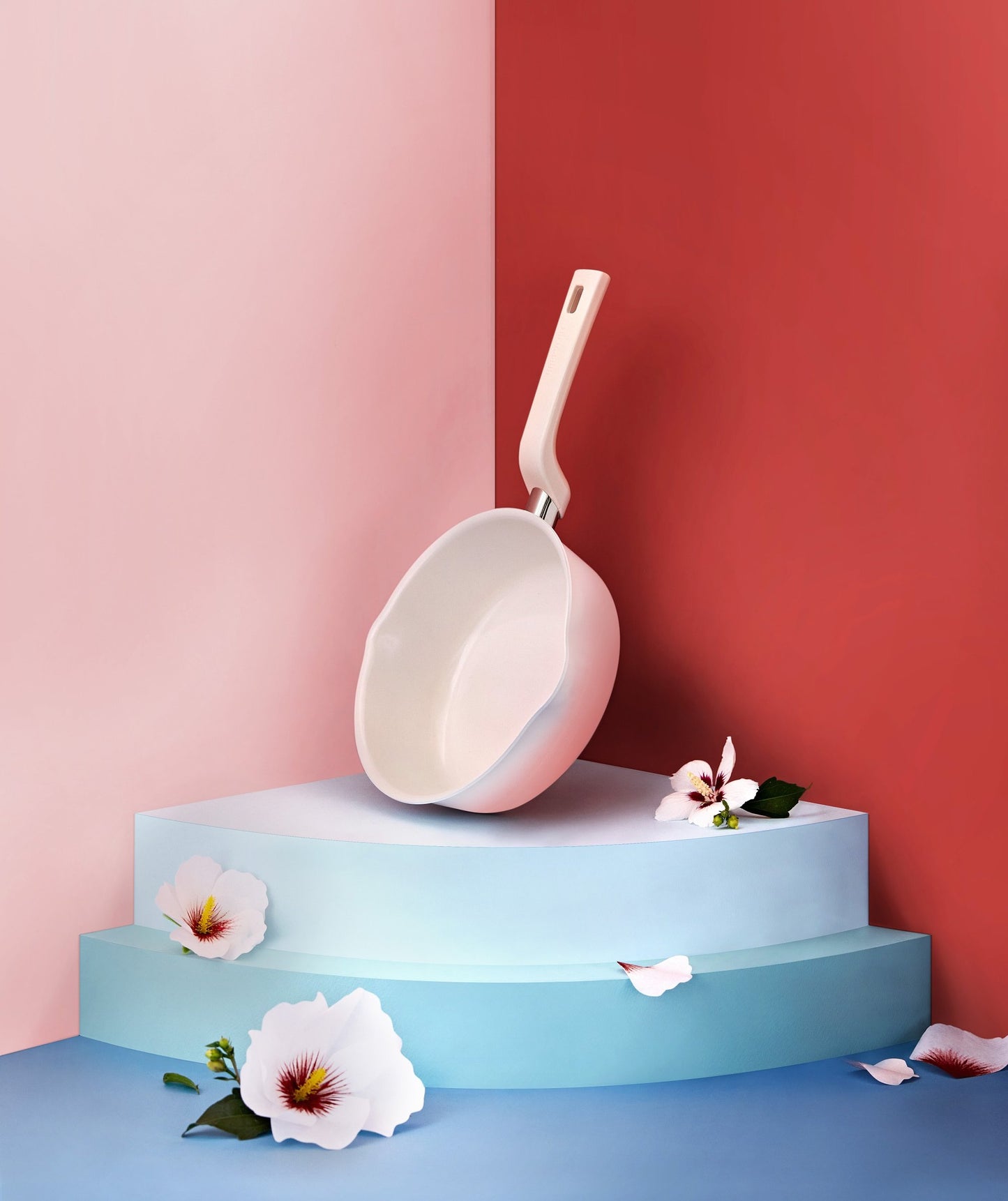 Happycall IH Flex 3 in 1 Saucepan - 22cm Spread Pink
