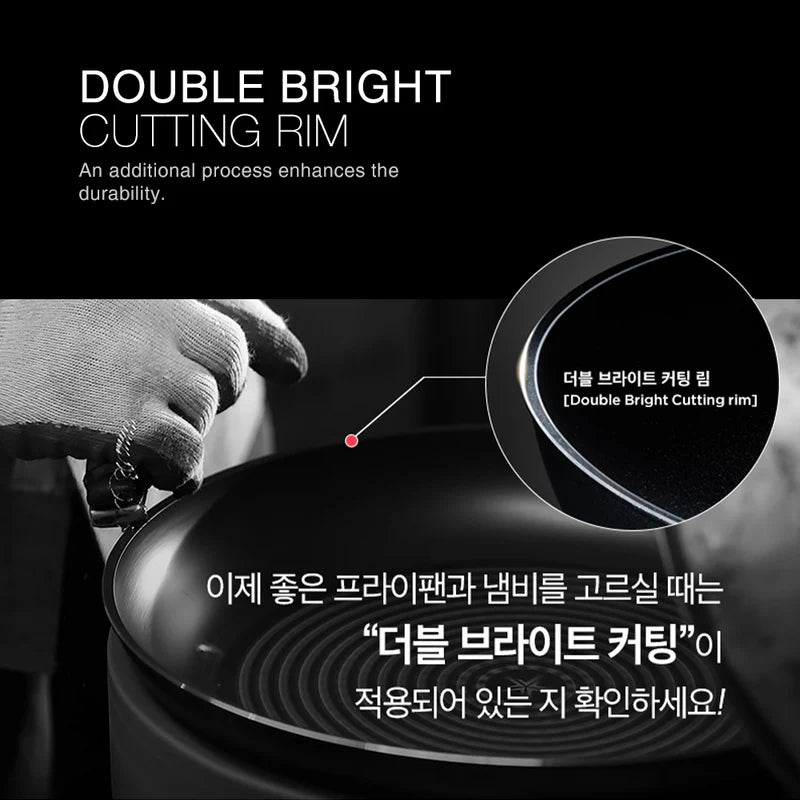Happycall Solid Diamond Nonstick Induction Wok - 30cm