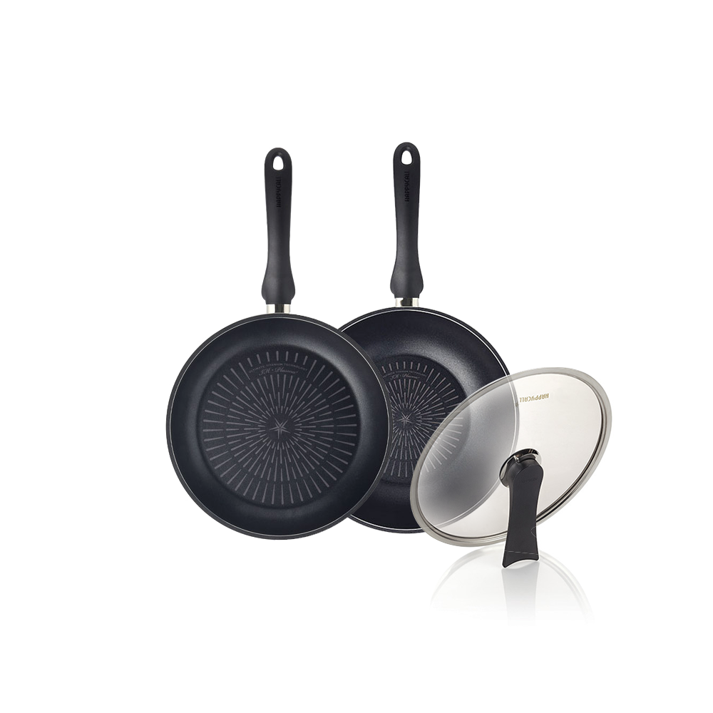 Happycall Plasma 3-Piece IH Titanium Cookware Set – Happycall Australia
