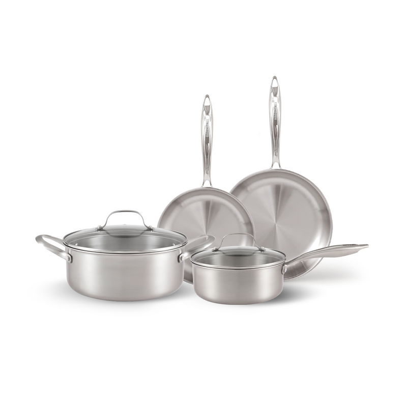 Happycall Stay 3-Ply Clad Induction Cookware Set - 6-Piece