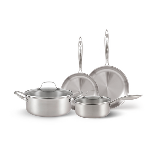 Happycall Stay 3-Ply Clad Induction Cookware Set - 6-Piece