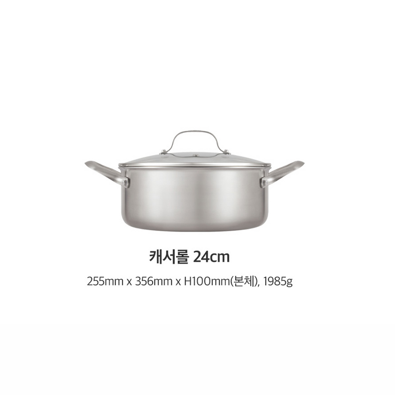 Happycall Stay 3-Ply Clad Induction Cookware Set - 6-Piece