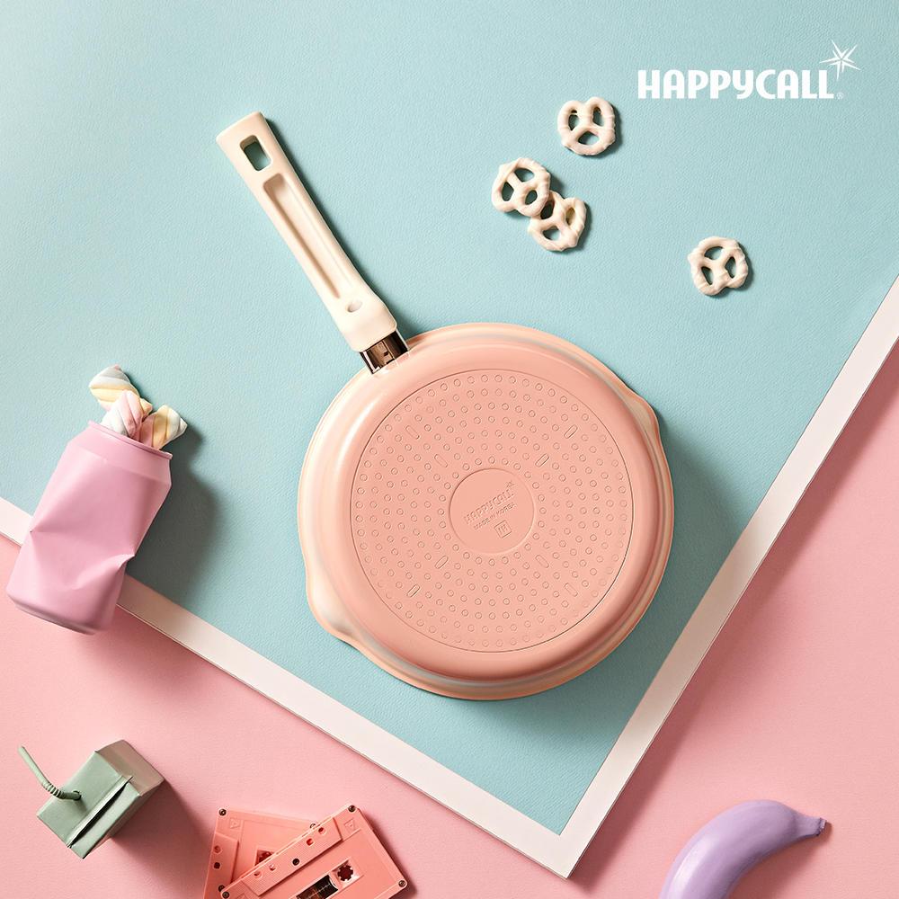 Happycall IH Flex 3 in 1 Saucepan - 22cm Spread Pink