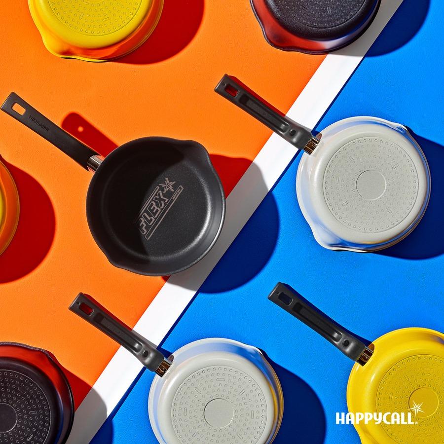 Happycall IH Flex 3 in 1 Saucepan - 22cm Yellow