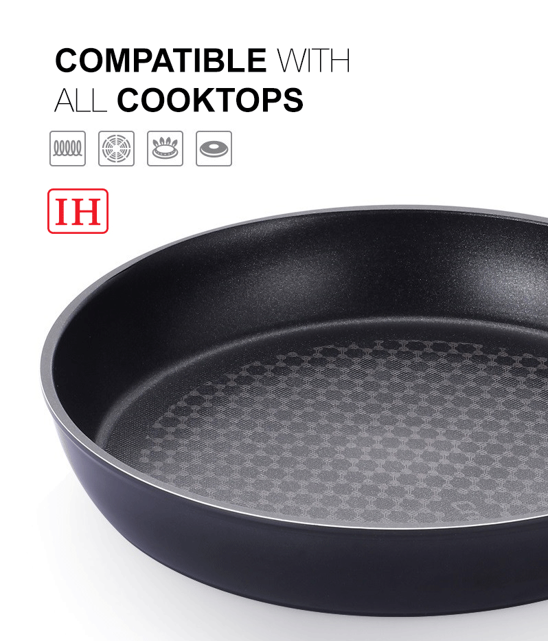 Happycall Crocodile IH Graphene Chef Wok - 32cm