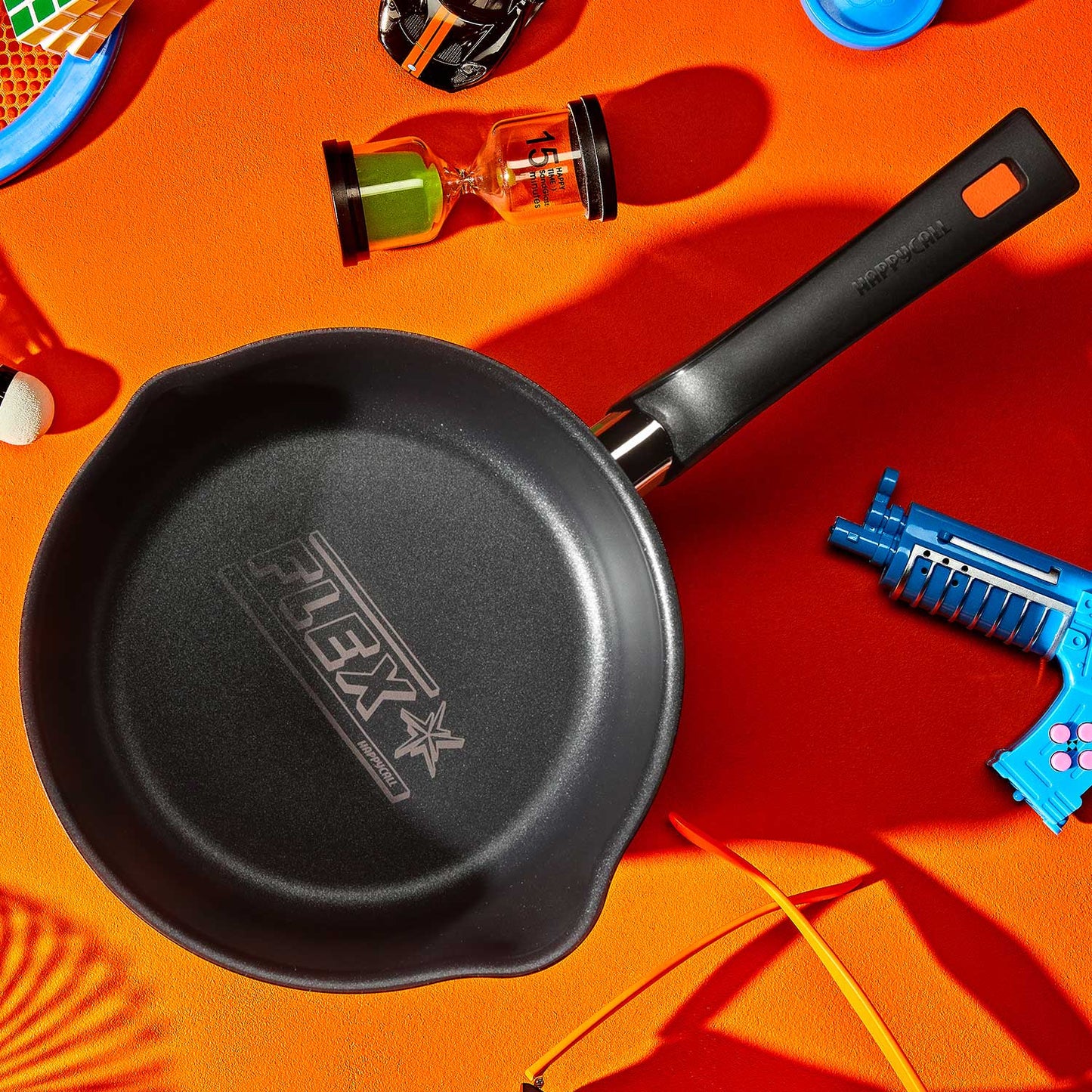 Happycall IH Flex 3 in 1 Saucepan - 22cm Yellow